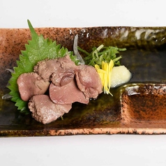 鶏のレバ刺し風