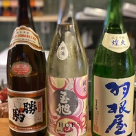 地酒の量も豊富♪