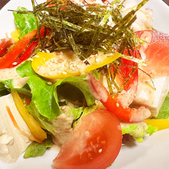 豆腐のさらだ