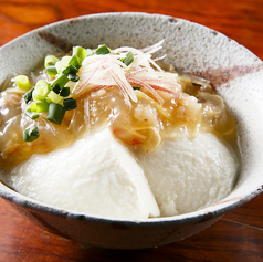 葛餡かけ冷奴
