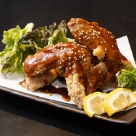 何本でもいける！秘伝のタレが自慢の手羽先！