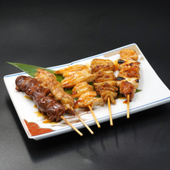 【大山どり使用】串焼きおまかせ盛り　5本