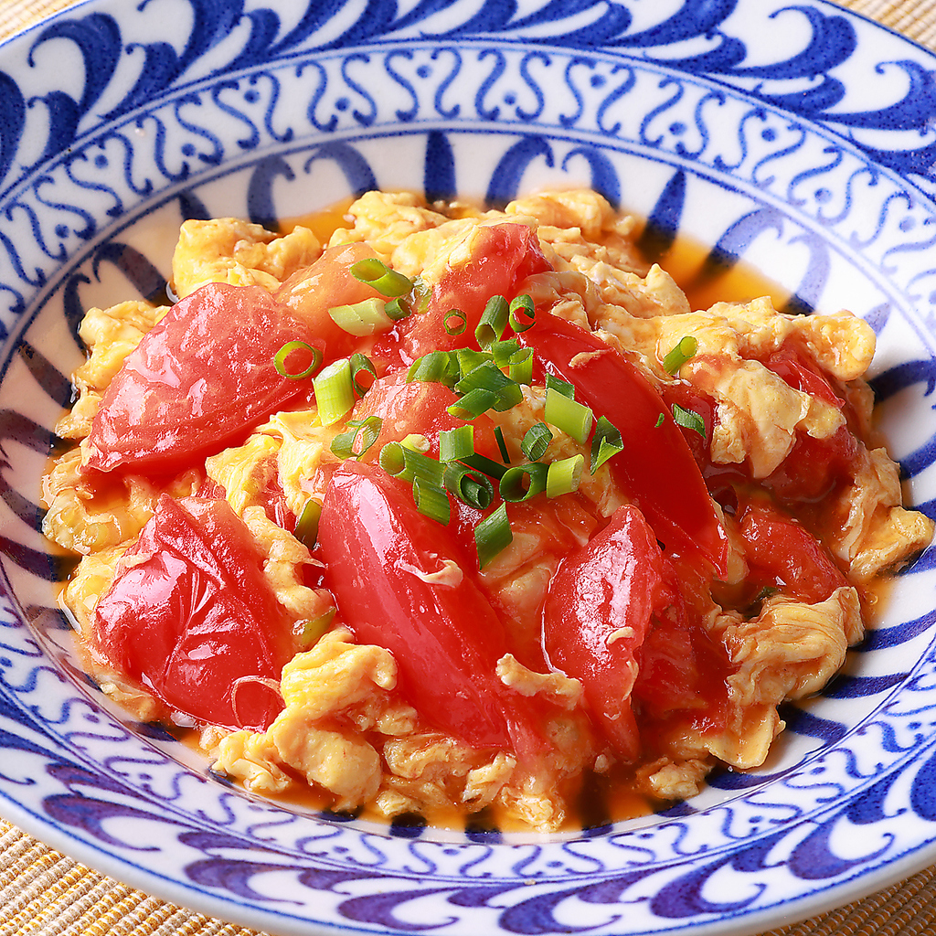 【大人気】トマトとたまごのふわふわ炒め！必食の逸品