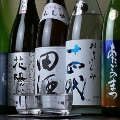 【店長厳選】約40種類の日本酒をご用意！