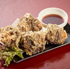 もずく巻若鶏の唐揚げ