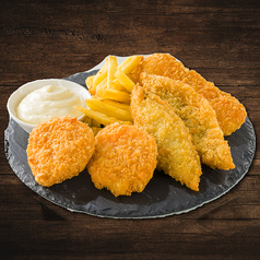 ミックスシーフードフライ&チップス