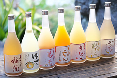 あらごしもも酒（梅乃宿）