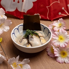 牡蠣の昆布蒸し