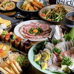 宴会にオススメ！コース料理を多数ご用意♪飲み放題も付いてお得！！