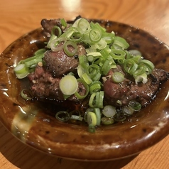 地鶏の肝ちょい焼き