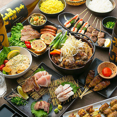 50品食べ放題＆飲み放題 創作料理を楽しむ アジト 大宮東口店のコース写真