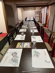 会社宴会、県外客・出張客をおもてなすお食事会に最適。畳のお座敷でゆったりと。