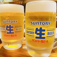 焼肉といえばやっぱり生ビール！キンキンに冷えてます！