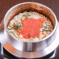料理メニュー写真&nbsp;【釜めし】鮭とイクラ