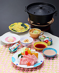 お子様しゃぶしゃぶ※お肉は90gとなります