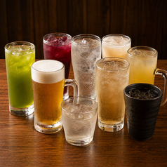 ビール付の単品飲み放題がなんと1980円！！