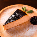 料理メニュー写真&nbsp;ライムバスクチーズケーキ