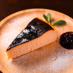 ライムバスクチーズケーキ