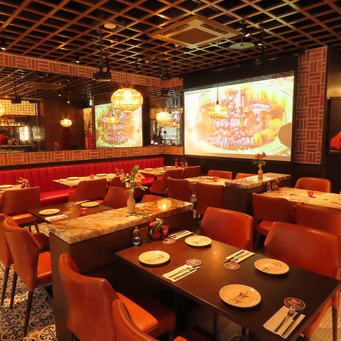 【プロジェクター完備】30名様以上の貸切OK！大人数での宴会やパーティーで当店を♪