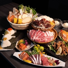 北海道海鮮とラムの専門店 海とひつじのコース写真