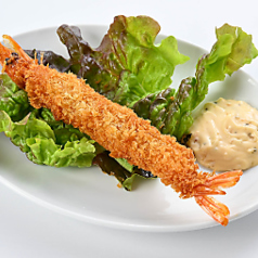 有頭海老フライ