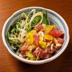 マグロの和風タルタル