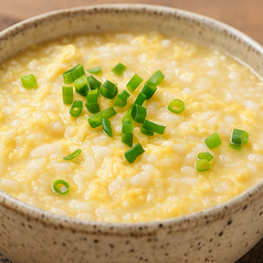 宝玉蘭王の濃厚たまご雑炊