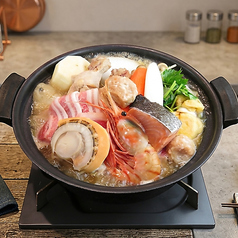■最高級【相撲茶屋:肉・海鮮DXちゃんこ鍋】贅沢の極み