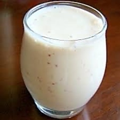 りんごバナナヨーグルトジュース　apple banana yogurt  milk