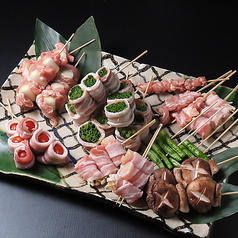 【焼鳥全17種食べ飲み放題コース！もつ鍋＋5品3500円～】日本酒と肉あがいん～again～の特集写真