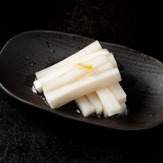 大根と柚子の浅漬け