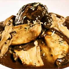 炒めキノコカレーおかず