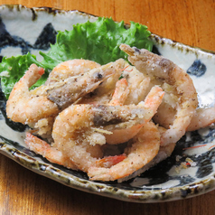 芝エビの唐揚げ