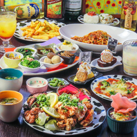 3時間飲み放題付き【全9品】5,500円コース２時間4400円