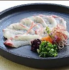 鯛のうす造り