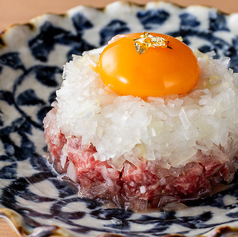 炙り和牛ユッケ