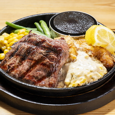炭焼ロックステーキ(100g)＆チキン南蛮