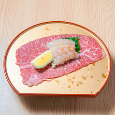赤海老大判ロース包焼き