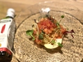 料理メニュー写真 福井県産トマト「越のルビー」と加賀太胡瓜の冷製パスタ