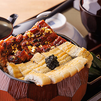 贅沢！高級食材キャビアや金箔を添えたひつまぶしは必食