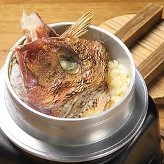 今治風 鯛の釜飯 二合 3~4名様分