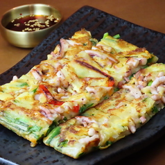 野菜海鮮チヂミ