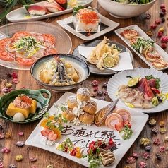 海風土 Sea Food 函館五稜郭店のコース写真