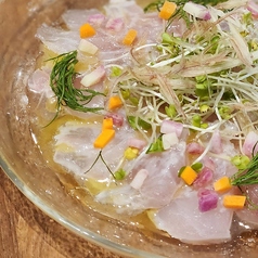 鮮魚のカルパッチョ