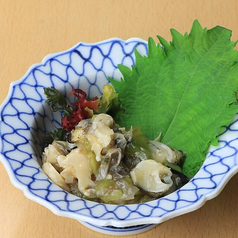 つぶ貝わさび和え