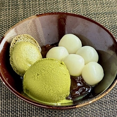 宇治抹茶白玉ぜんざい