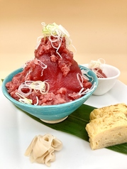 山盛りまぐろ中落ち丼
