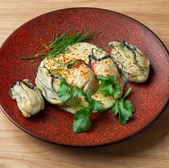 牡蠣のヴァプール（蒸し） ゴルゴンゾーラソース