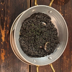 イカ墨のリゾット