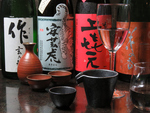 日替わり各県の日本酒と、お料理のマリアージュをお愉しみいただけます。